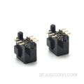Conector fêmea 6P com passo de 1,27 mm